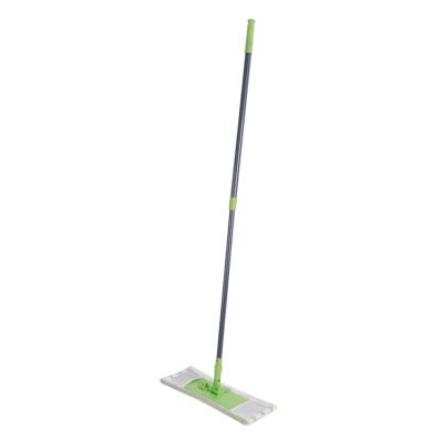 China Sustainable Wholesale Wet Mop With Rotary Knob Washable Flat Microfiber for sale