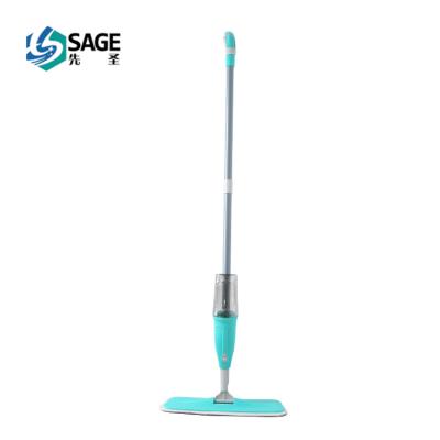 China New Viable Split Spray Broom Lazy Flat Iron Tube For Home Floor Ceiling Cleaning Broom for sale