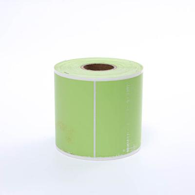 China Waterproof Custom Color Thermal Shipping Label Paper Wrapping Stickers for sale