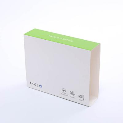 China Recyclable Custom Hearing Aid Kraft Paper Cardboard Paper Packaging Box Eco Friendly for sale