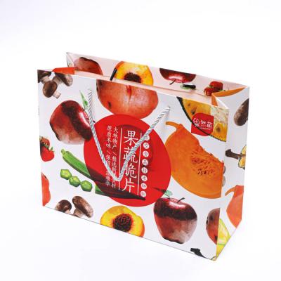 China Recyclable Custom Shopping Retail Carry Bag Brown Kraft Paper Tote Bag Printed Logo for sale