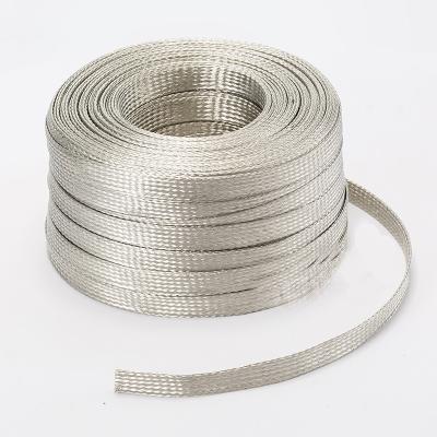 China Grounding & Grounding CMPower Grounding Grounding Flexible Tinned Braided Copper Tape for sale