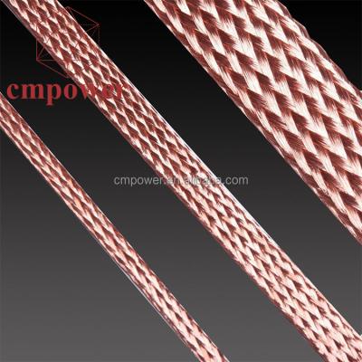 China Underground Copper Braid Tape Ring Thermal Terminal With Ground Wire for sale