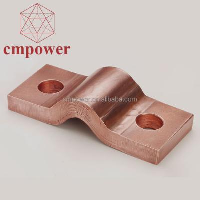 China Power Stations Application Electrical Welding Laminated Copper Shunts for sale