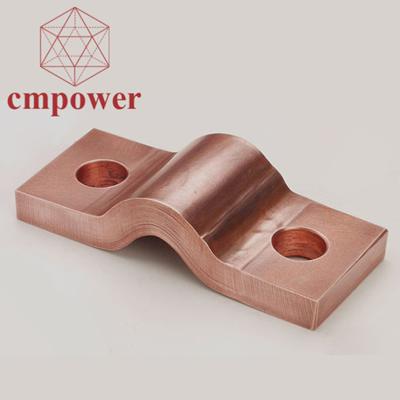 China CONNECTION 99.9 solid solder busbar and c11000 flexible copper battery-bus-busbar for sale