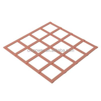 China China Manufacturer Copper Lattice Electrical Mat Grounding Grounding Strip for sale