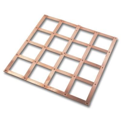 China China Manufacturer Electrical Copper Protection Lattice Grounding Mat Grounding for sale