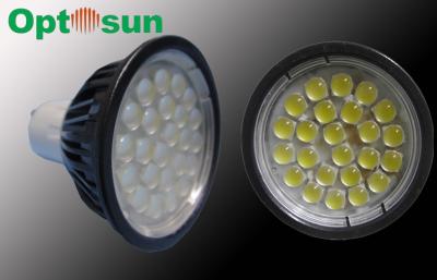 中国 純粋な白 GU10 LED のスポットライトの球根 販売のため