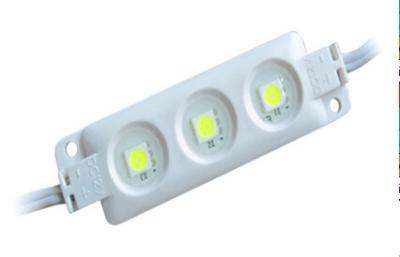 China Dc 12v 3leds 5050 Waterproof LED Module Light Injection White Red Blue Grenn for sale