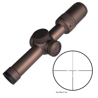 中国 Tactical Optics 1-6x24 Riflescope Hd Gen Hunting Rifle Scope MRAD Reticle Sight With Scope Mount for Shooting Support 販売のため