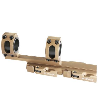 中国 SPINA OPTICS 25mm-30mm Dual Ring Quick Detach Cantilever Scope Ring Mount 20mm Rail Auto Lock 販売のため