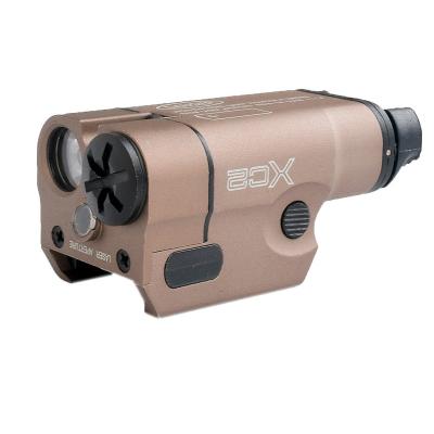 Chine XC2 Ultra 200 Lumens Pistol Red Aiming mini laser tactical lamp light for Airsoft à vendre