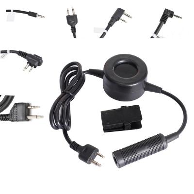 中国 Z-Tactical headphone Walkie Talkie TCI Tactical PTT Headset adaptor for and pin 114 radio 販売のため