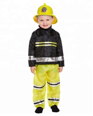 China Polyester Boys Firefighter Sam Firefighter Fancy Dress Up Costume Children's Book Week Part CA1075 for sale