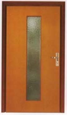 China MF05 ABNM 90min fire-proof wooden glass door for sale