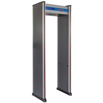 China 6 zones AB600A LED display walkthrough metal detector for sale