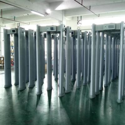 China 18 zones AB1800 LCD display walkthrough metal detector for sale