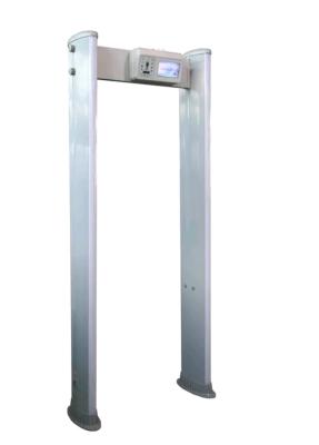 China 18 zones AB1800C LCD display walkthrough metal detector for sale