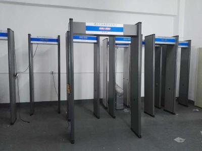 China wide aisle/passage/channel 6 zones AB600 walkthrough metal detector for sale