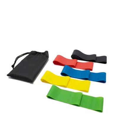 China Hot Selling Fitness Equipment App S0002 OEM Accept Band Vegan Safe Material Resistance Bands Manufacturer in China for sale