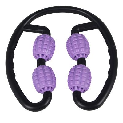 China Ring Clip Calf Muscle Relaxer Massage Roller Leg Muscle Relaxer Fitness Foam Shaft 26cm*24cm*5cm for sale