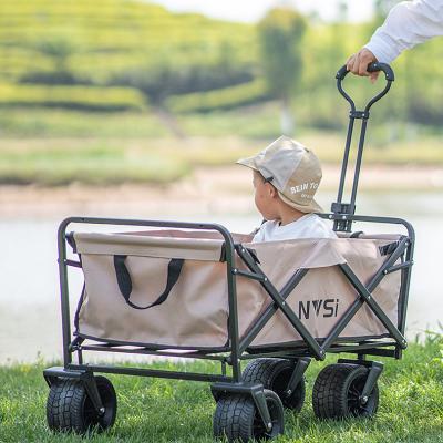 China Shopping Beach Outdoor Garden Camping Hand Push Folding Cart Outdoor Cart for sale