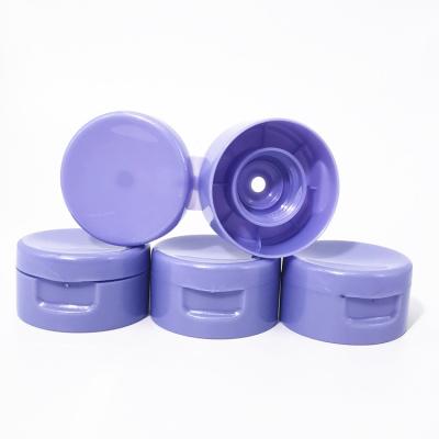 China Non sealing type Flip Top Sauce Bottle Cap 24Mm pp plastic bottle screw lid spill maker for sale