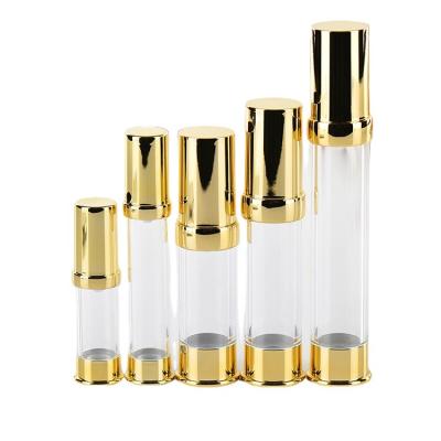 China Eco Friendly Plastic Cosmetic Packaging Container Serum Lotion Pump Airless Bottle for sale