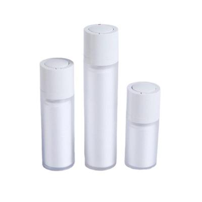 China 15Ml 30Ml 50Ml PP Cosmetic White Vacuum Airless Pump Bottle for sale