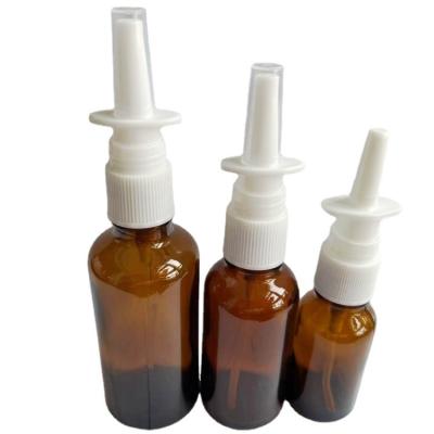 China Non spill high quality wholesale custom cheap tan pe peptide oral bottle medical nasal spray the smart for sale