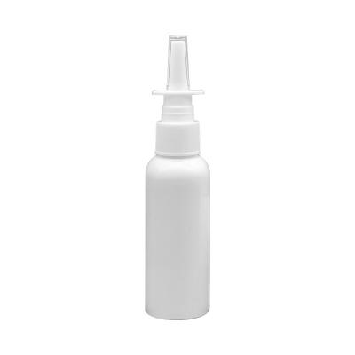 China 10Ml 20Ml 30Ml 50Ml Cosmetic Nose Mist Sprayer Pump Refillable Spray Bottle Empty Plastic Nasal Spray Bottles For Medical Packaging for sale