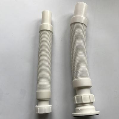 China China factory pp kitchen domestic sewage plastic white wash sink drain waste pipe from supplier for sale