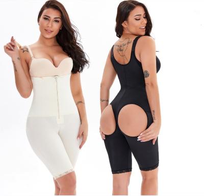 China High Quality Breathable Adjustable Elasticity Women Adjustable Butt Control Belly Hook Shaper Butt Lifter Fat Burning Shapewear for sale