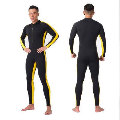 China Springsuit Sun One Piece Protection Neoprene Long Sleeve Nylon Fitness Swimming Wetsuit for sale