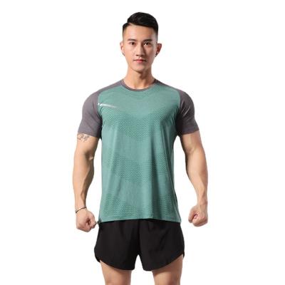 China Breathable Men's Active Wear Active Wear Fitness Compression Sports Fitness Compression Running Gym Clothing Shirts for sale