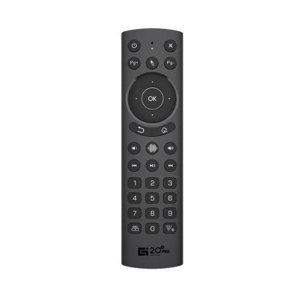 China AIR MOUSE G20S voice pro remote control build in 6 aixs gyroscope support Google Voice assistant, remote control for TV box for sale