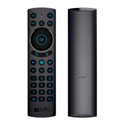 China AIR MOUSE BT 5.0 G20BTS plus voice air mouse aixs gyroscope support ATV Google Voice 6 remote control assistant, remote control for TV box for sale