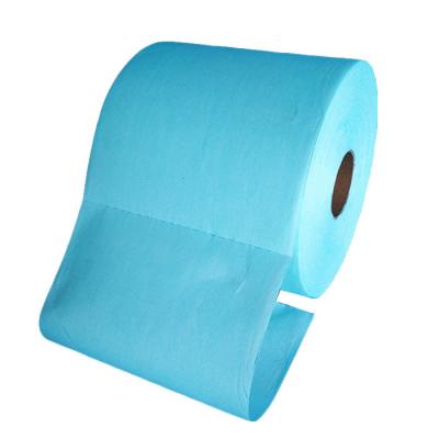 China Sustainable Factory Directly Sell Oil Absorbing Non Woven Industrial Cleaning Cloth Roll for sale