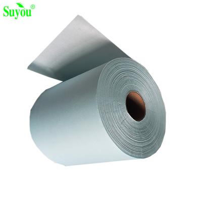 China Sustainable Blue Industrial Paper Roll Cleaning Wiper For Maintenance Service Refined Oil for sale