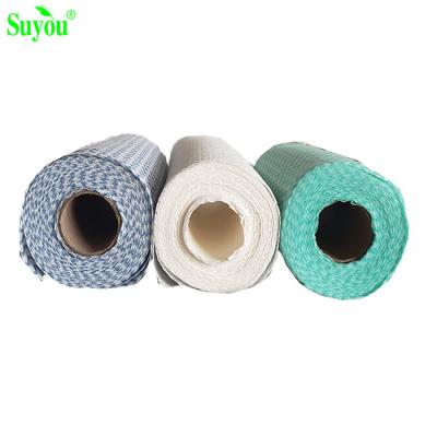 China Sustainable Wholesale Kitchen Cleaning Dish Wash Cloth Disposable Cloth Roll for sale