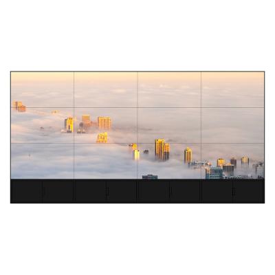 China 55 Inch 0.8 Mm 188Mm Bezel 2x3 3x3 4x4 LCD Layar Display Video Screen Wall for sale