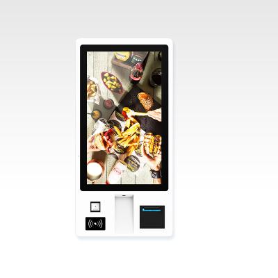 China 32inch Android advertising player self service stand kiosk for advertising in supermarket en venta