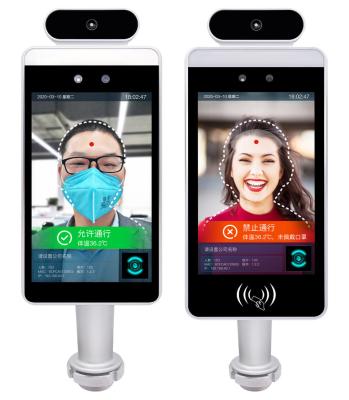 中国 RK3288 Android Accurate Temperature Measurement Face Recognition Access Control Screen 販売のため