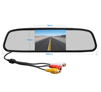 China Manufacturers sell 4.3 inch rear view mirror monitors for 4.3 inch camera automotive rear view mirror systems for sale