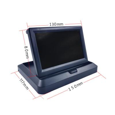 China 5 Inch HD TFT LCD Screen High Quality Car Rear View Monitor For 5 Inch Camera Car TV Backup Monitor for sale