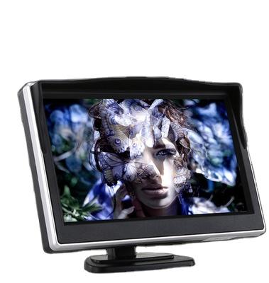 China Unique Design Video Input Car HD Two Way Display 360 Degree Rotating HD Car Show 5 Inch for sale