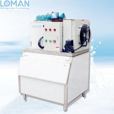 China Hotels mini flake ice machine for fish seafood 1t 2t 3t for sale