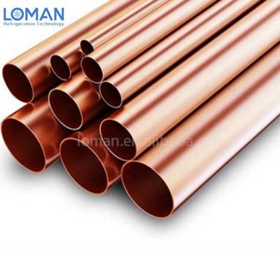 China Air Conditioner Straight Copper Tube Round for sale