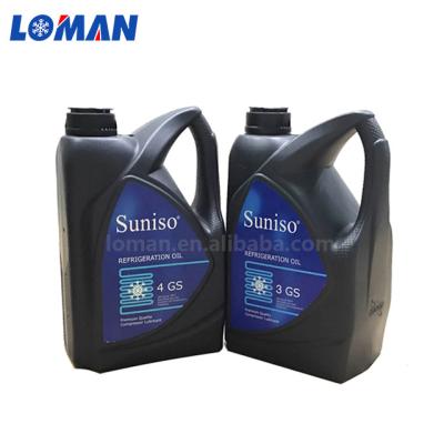 China Lubricant Belgium Suniso Industrial Refrigeration Lubricating Oil 3GS 4GS 5GS For Sale for sale