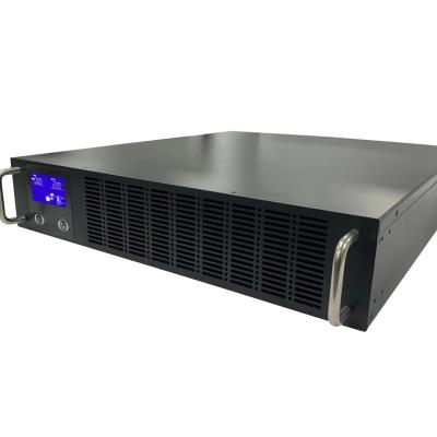 China 6kva Racked Mini DC UPS Short Circuit Protectioned 6000VA/5400W Rated Power For Online Router zu verkaufen